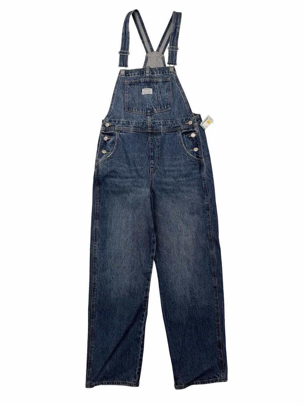 Levi's Women's Vintage Inspired Denim Overalls Indigo Blue Size S